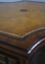 L73052: MAITLAND SMITH Leather Top Mahogany Occasi