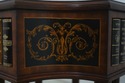 L73052: MAITLAND SMITH Leather Top Mahogany Occasi