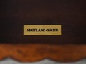L73052: MAITLAND SMITH Leather Top Mahogany Occasi
