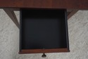 L73055: WRIGHT TABLE CO 2 Drawer Country Drop Leaf