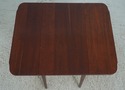 L73055: WRIGHT TABLE CO 2 Drawer Country Drop Leaf