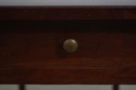 L73055: WRIGHT TABLE CO 2 Drawer Country Drop Leaf