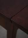 L73055: WRIGHT TABLE CO 2 Drawer Country Drop Leaf