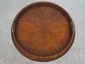 L73046: MAITLAND SMITH Round Tray Top Mahogany Ser