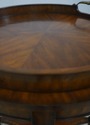 L73046: MAITLAND SMITH Round Tray Top Mahogany Ser
