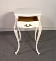 F53984EC: French Style Painted Finish 1 Drawer Nig