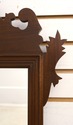 F68420: Mahogany Chippendale Style Hanging Mirror
