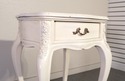 F53984EC: French Style Painted Finish 1 Drawer Nig