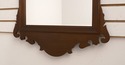 F68420: Mahogany Chippendale Style Hanging Mirror
