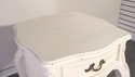 F53984EC: French Style Painted Finish 1 Drawer Nig
