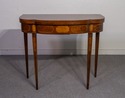 50612EC: Federal Style Inlaid Mahogany Games Table
