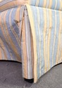 F52817: Striped Upholstered Slipper Chair