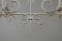 F55693EC: Wrought Iron White Painted 8 Light Arm C