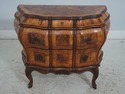 F64143EC: Antique Italian Olivewood Commode Chest	