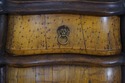 F64143EC: Antique Italian Olivewood Commode Chest	