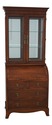 64240EC: HEKMAN Yew Wood Cylinder Roll Secretary D