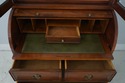 64240EC: HEKMAN Yew Wood Cylinder Roll Secretary D