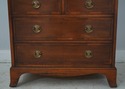 64240EC: HEKMAN Yew Wood Cylinder Roll Secretary D