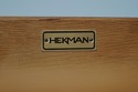 64240EC: HEKMAN Yew Wood Cylinder Roll Secretary D