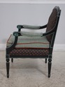 64273EC: Pair French Louis XVI Upholstered Armchai