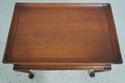 F63980EC: Bench Made Solid Walnut Tea Table