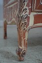 63877EC: French Crackle Painted Finish Marble Top 