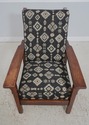 F64059: STICKLEY Signed Antique Mission Oak Reclin