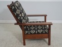 F64059: STICKLEY Signed Antique Mission Oak Reclin