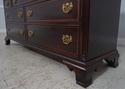 63733EC: STICKLEY Chippendale Banded Mahogany Dres