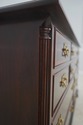 63733EC: STICKLEY Chippendale Banded Mahogany Dres