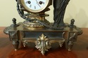 LF50461EC/66EC: Antique 3 Piece Bronze Clock & Urn