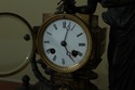 LF50461EC/66EC: Antique 3 Piece Bronze Clock & Urn