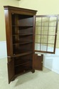 F53610EC: HENKEL HARRIS Mahogany Corner Cabinet w.