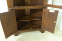 F53610EC: HENKEL HARRIS Mahogany Corner Cabinet w.