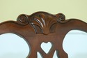 L53680EC: Pair CENTURY Chippendale Mahogany Clawfo