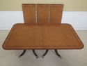 L47994EC: BAKER Satinwood Top Mahogany Base Dining