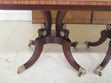 L47994EC: BAKER Satinwood Top Mahogany Base Dining