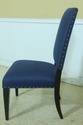 L53697EC: Set Of 4 ETHAN ALLEN Blue Upholstered Di