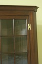 53633EC: HENKEL HARRIS 12 Pane Mahogany Corner Cab