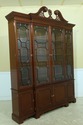 53716EC: KINDEL Georgian Mahogany Breakfront China