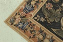 F32391EC: Approx: 6 x 9 Floral Print Aubusson Rug