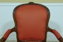 F53777EC: Vintage French Louis XV Style Open Armch