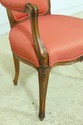 F53777EC: Vintage French Louis XV Style Open Armch