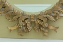 32364EC: Ornate Large Carved Wood Frame Decorative