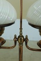 F50681: Arts & Crafts Style Hammered Copper Lamp w