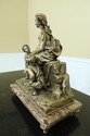 LF50715EC: Vintage Solid Bronze Sculpture Of Madon