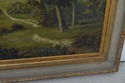 F66395EC: Large Meadow River Scene Frame Oil Paint