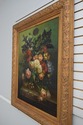 F66374EC: Large Artist Signed Floral Still Life Oi