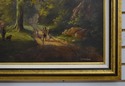 F66408EC: ROSENBLUM Signed Bridge Valley Scene Oil