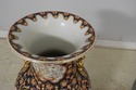 LF66342EC: Pair Large Chinese Porcelain Urns On St